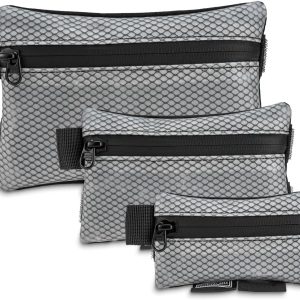 Storage A5 EDC Storage Pouch Set, Multi-Purpose Molle EDC Gadget Pouch, Multi-Functional Utility Small Tool Pocket,Luggage Organiser Divider Small Pouch Organizer for Daily Carry(Black)